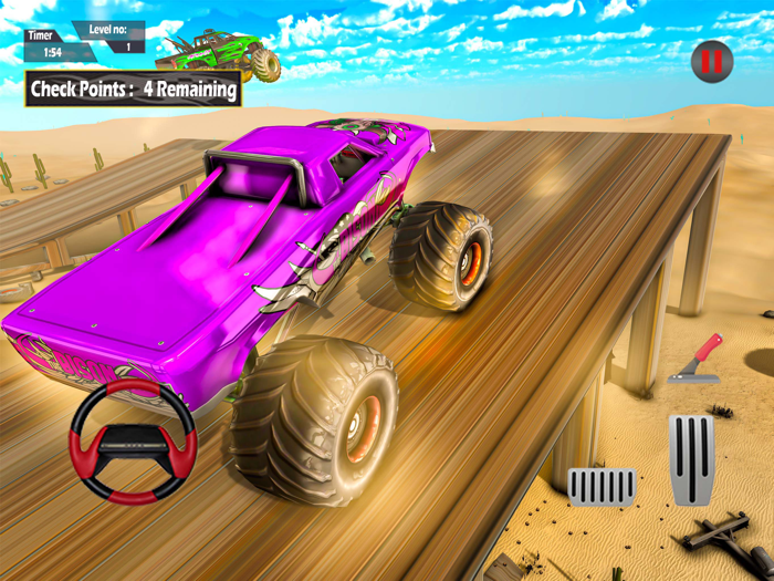 Monster Truck Stunts Game