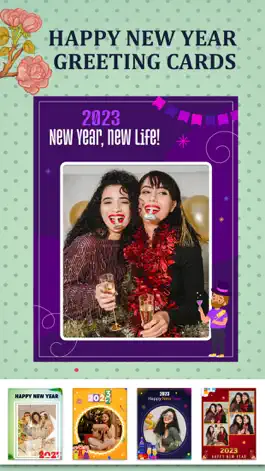 Game screenshot New Year Greeting Invite Card mod apk