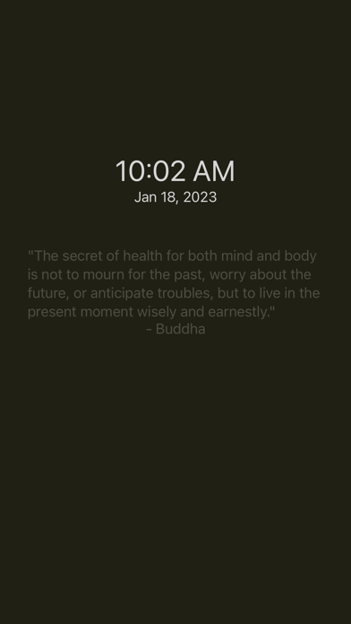 The Sunrise Alarm Screenshot