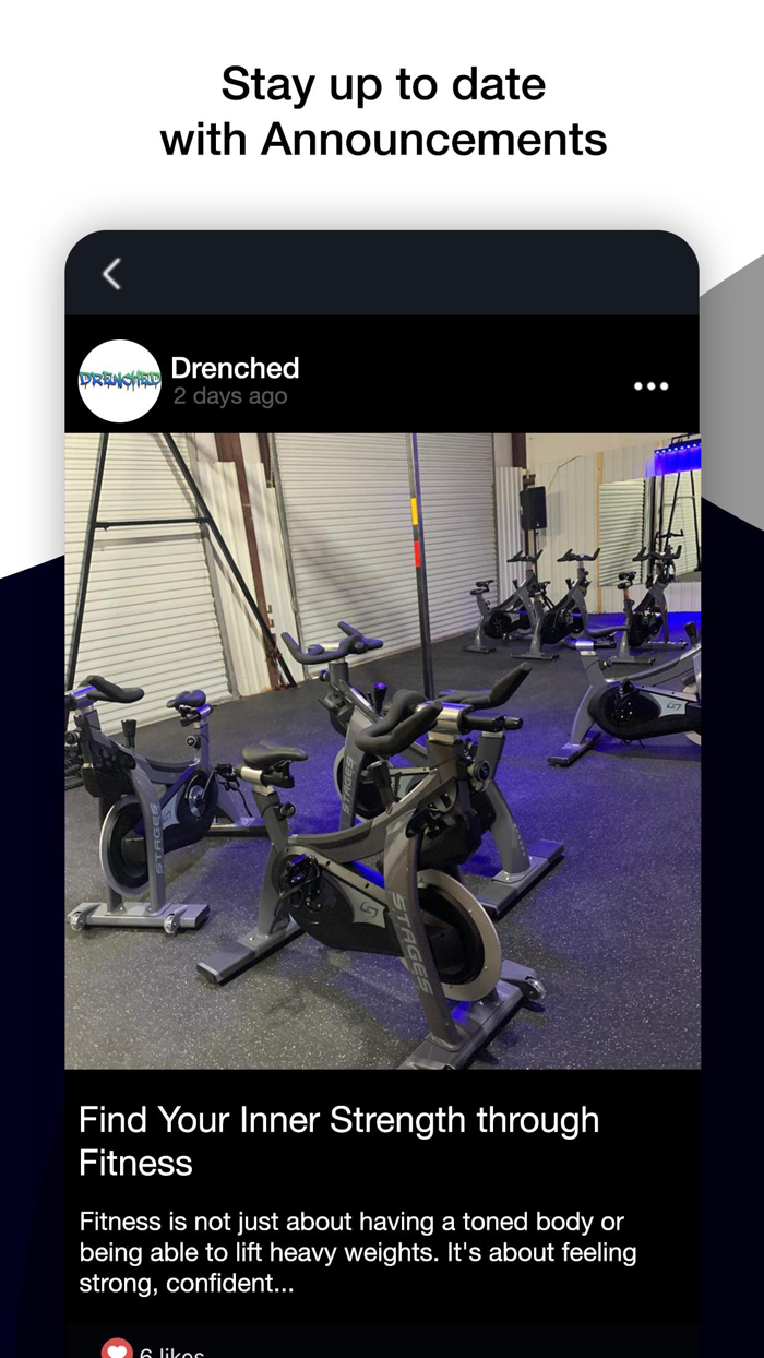 Drenched Spin and Fitness