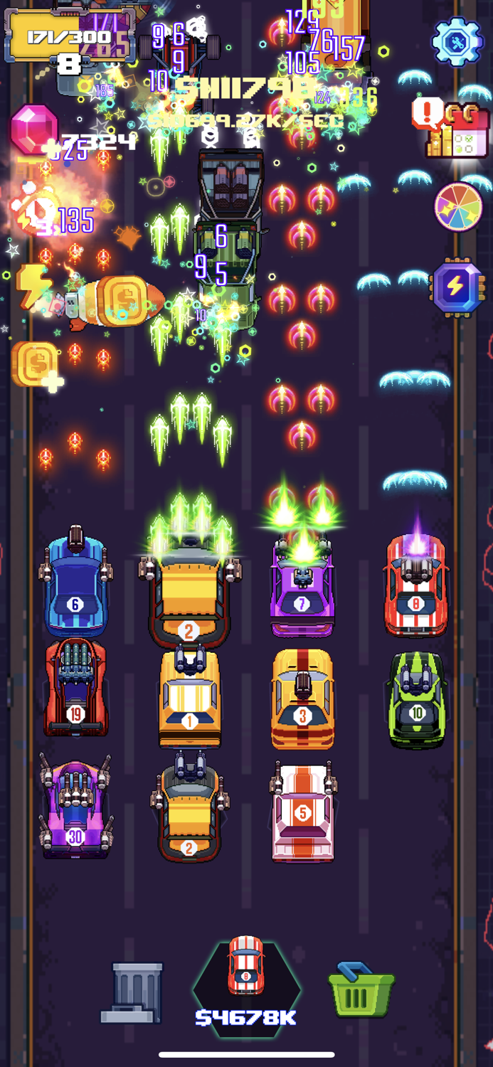 PixelCar Idle Defense