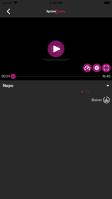 SPCINE PLAY Screenshot