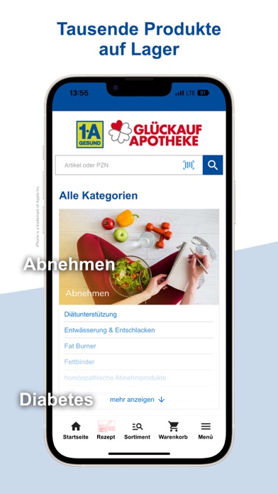 Glückauf-Apotheke Saarlouis Screenshot