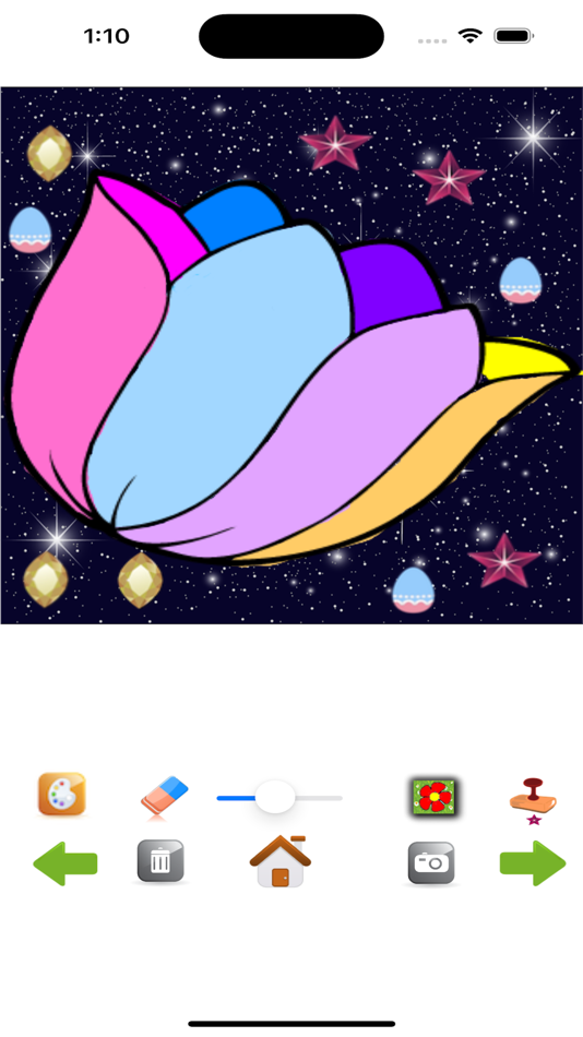 #1. My Coloring App (iOS) Podle: Power Math Apps LLC