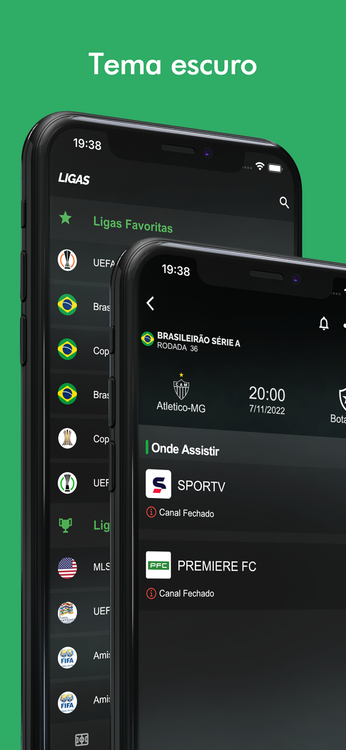 Futebol na TV - Onde Assistir