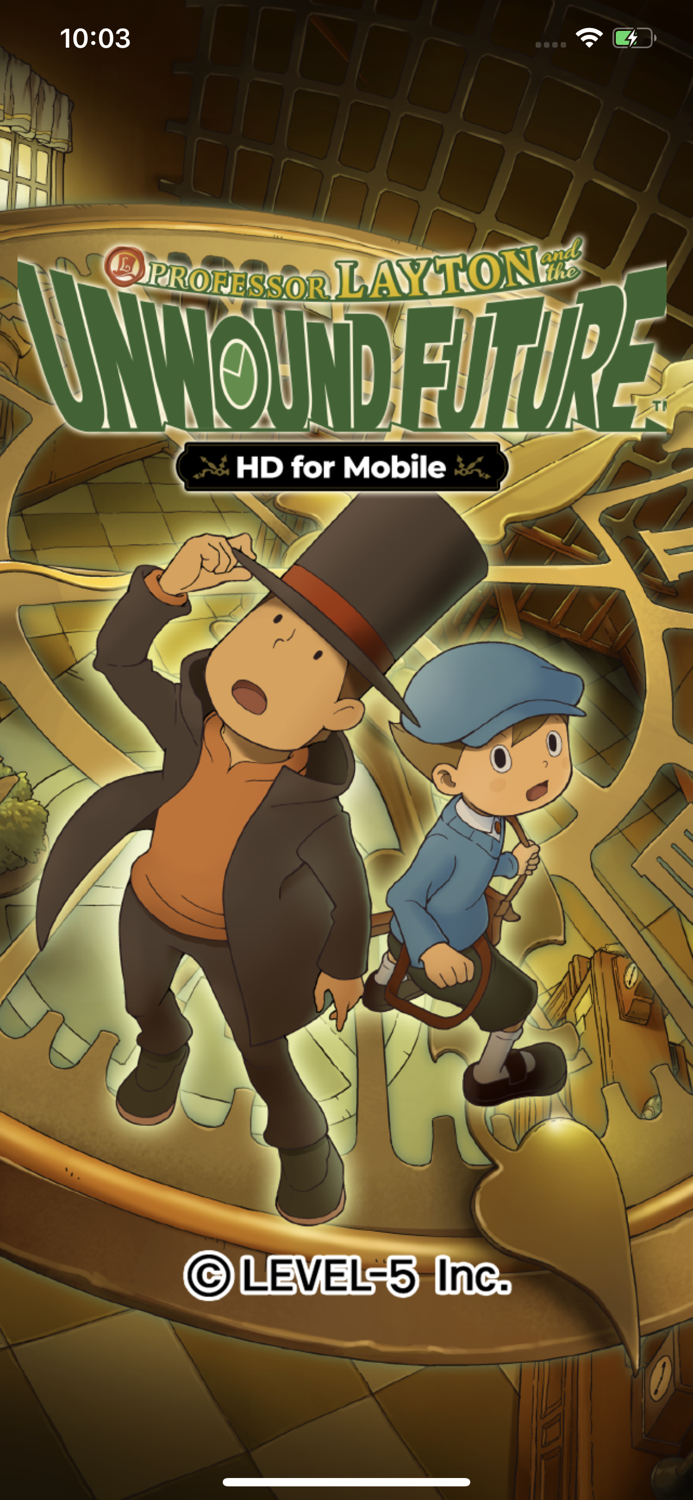 Layton Unwound Future in HD