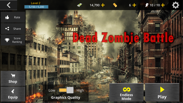 Dead Zombie Battle