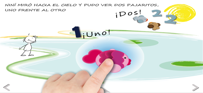 Niní aprende a contar Italiano