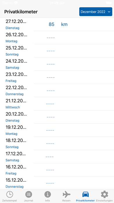 proTime Screenshot