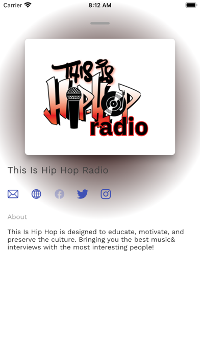 This Is Hip Hop Radio Screenshot