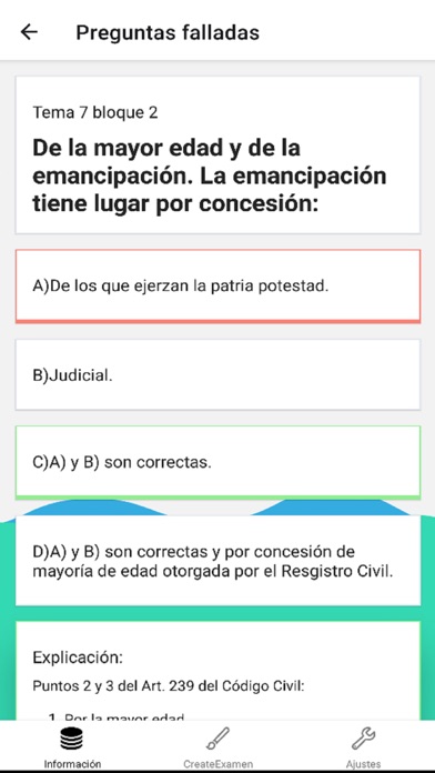 Oposicion M Test Guardia Civil Screenshot