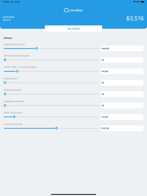 Simple Tax Calculator