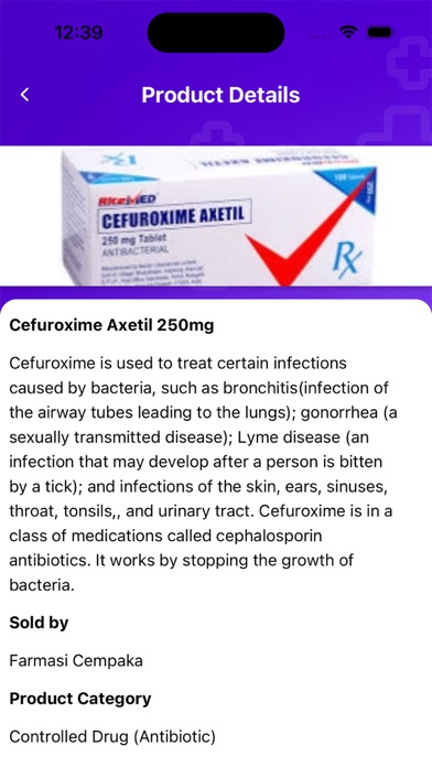 Medrush - Online Medical App Screenshot