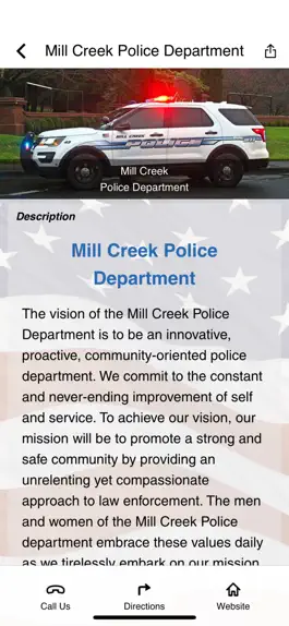 Game screenshot Mill Creek Police Department apk