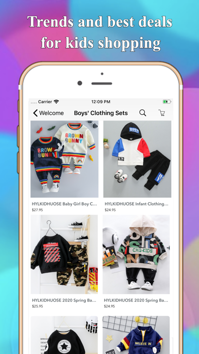 Kids Fashion Stores Online Screenshot