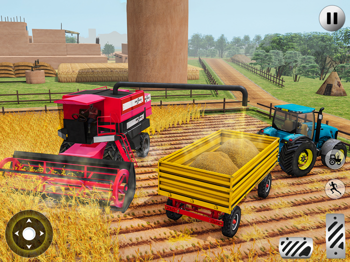 Farming Simulator-Tractor Game