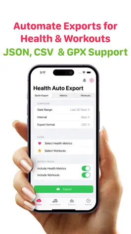 Game screenshot Health Auto Export - JSON+CSV mod apk
