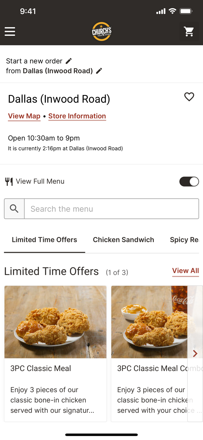 Churchs Texas Chicken®