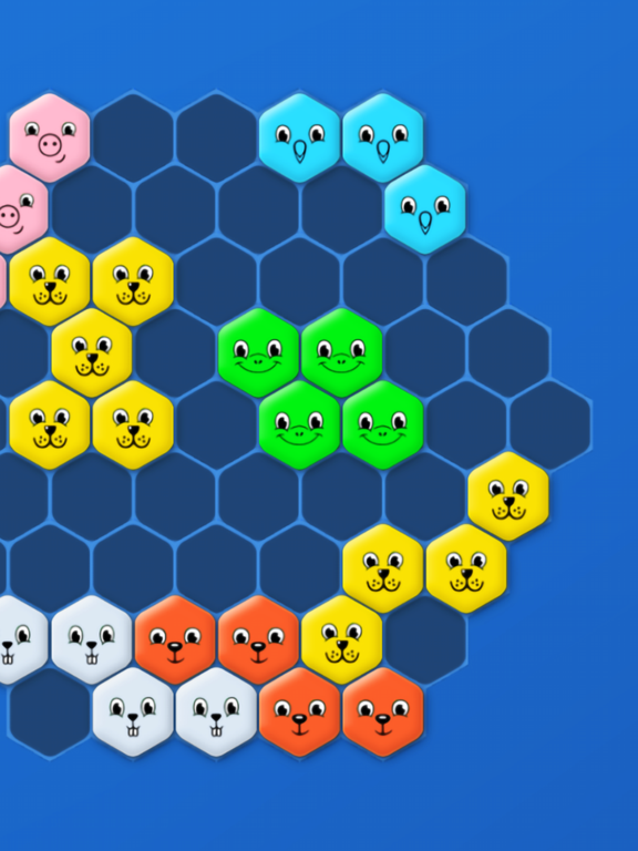 Screenshot #6 pour Animaux Casse tete Hexagone