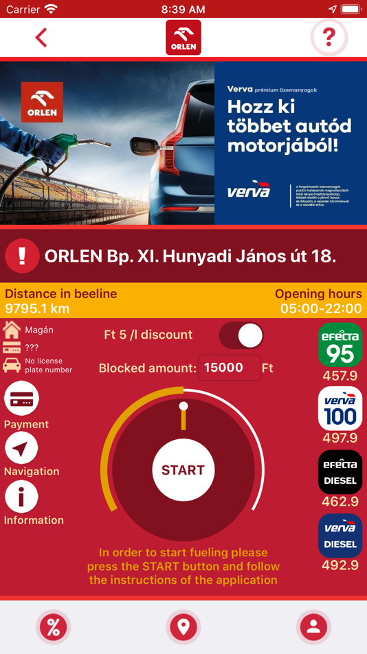 #4. ORLEN (iOS) Podle: VemSoft Muszaki-fejleszto es Szolgaltato Kft