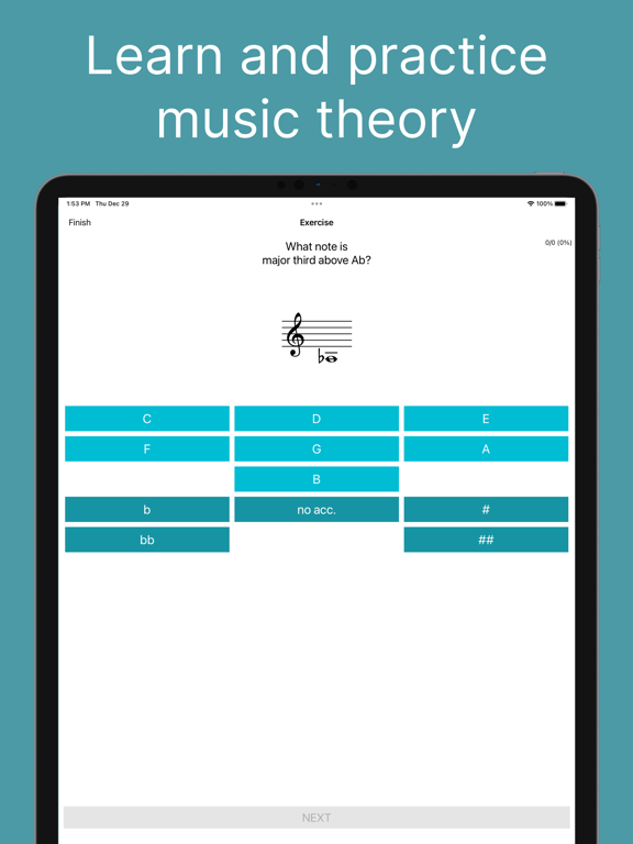 Screenshot #4 pour MyMusicTheory - Music Theory