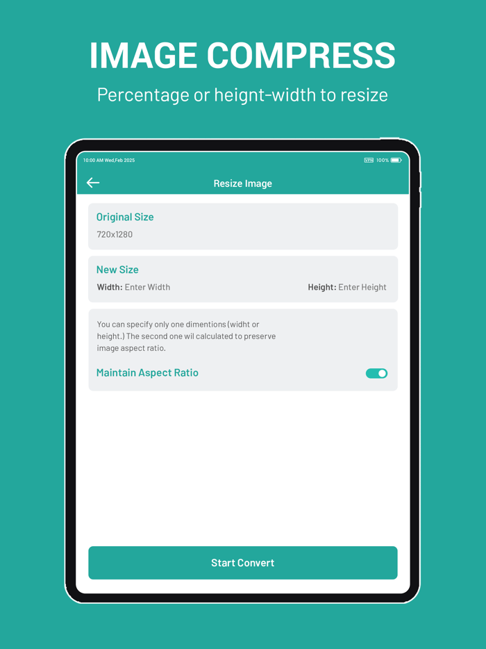 Photo Compress  Resize and Crop
