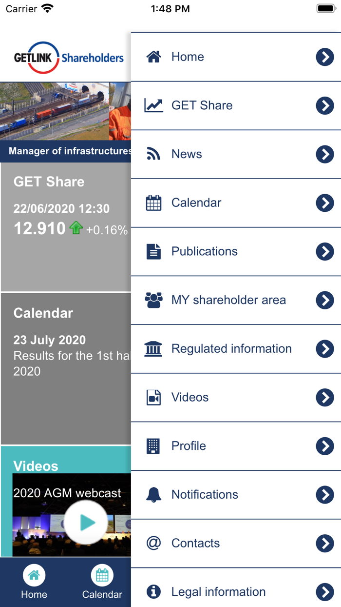 GETLINK Shareholders