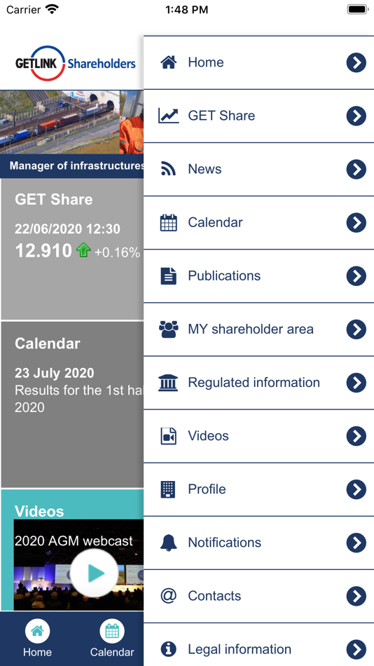 #2. GETLINK Shareholders (iOS) 由: SYMEX ECONOMICS