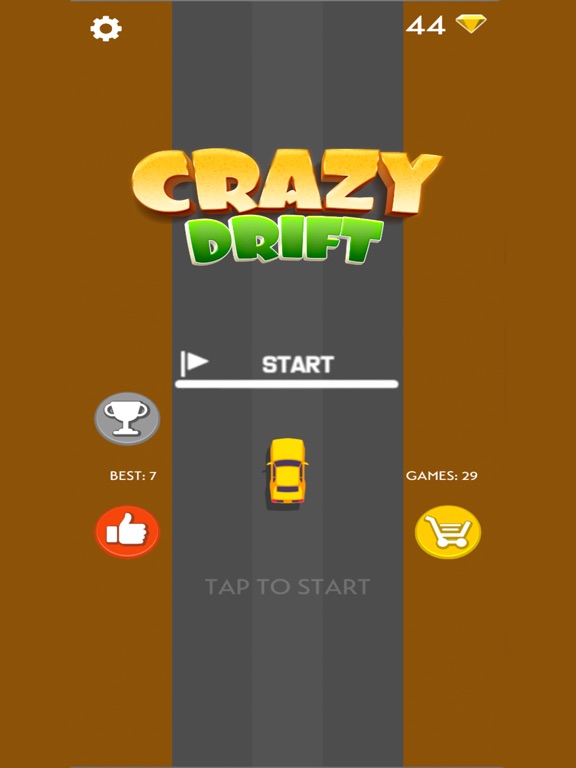 Screenshot #4 pour Crazy Drift 2D
