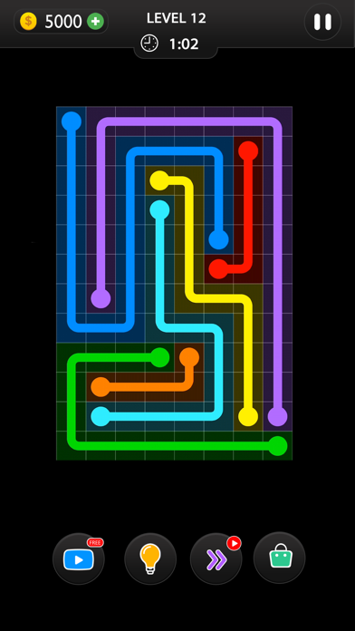 Screenshot #3 pour Dot Knot - Line & Color Puzzle
