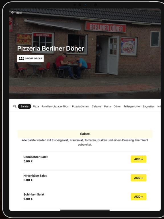 Screenshot #4 pour Pizzeria Berliner Döner
