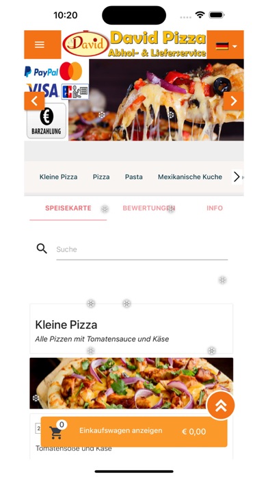 David Pizza Screenshot