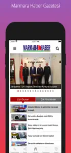 Marmara Haber Gazetesi screenshot #1 for iPhone