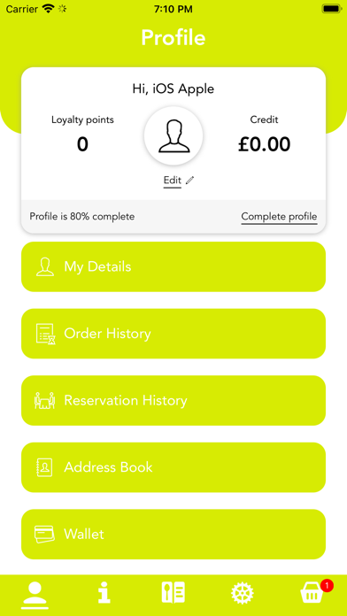 Thai Elephant Restaurant Screenshot