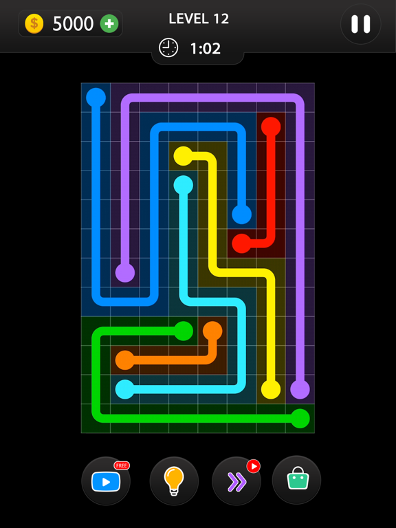 Screenshot #6 pour Dot Knot - Line & Color Puzzle