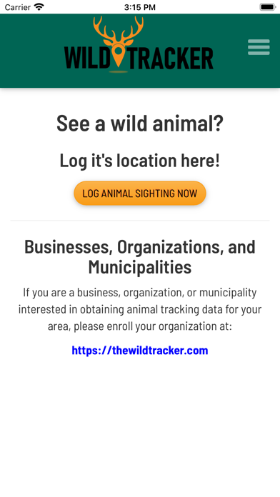 WildTracker Screenshot