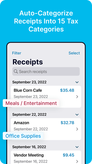 Shoeboxed Receipt Tracker and Receipt Reader screenshot 5