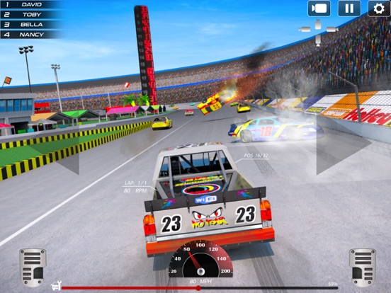 Screenshot #4 pour Real Stock Car Racing Game 3D