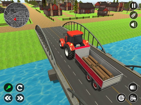 Tractor Driving Farming Gameのおすすめ画像4