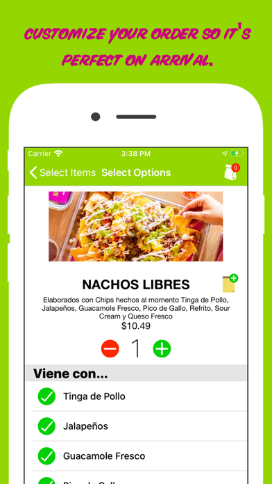 Nacho Libre Cantina Mexicana Screenshot