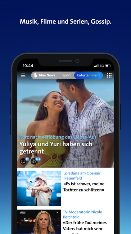 blue News & E-Mail screenshot-3