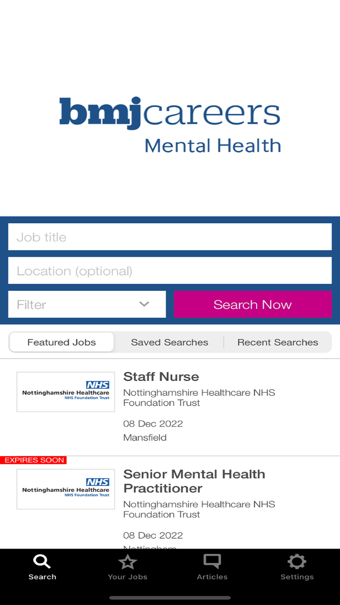 BMJ Careers MH