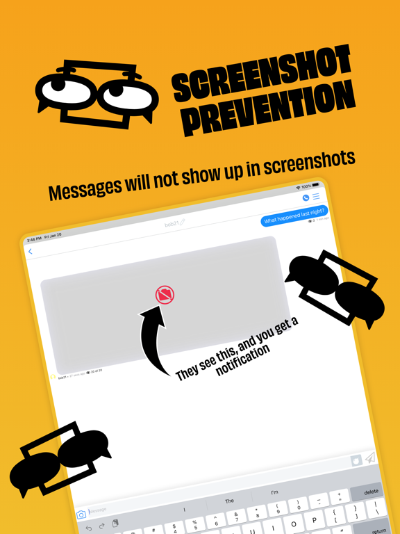 DatChat: Social Network Plus iPad screenshot 6 - Social Networking app