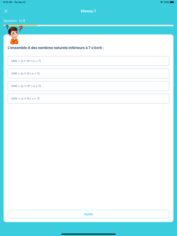 Screenshot #5 pour Maths 6e - Cours & Quiz