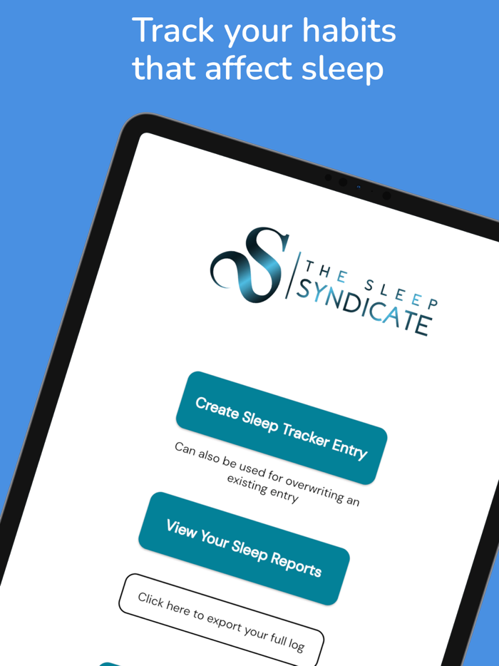 Sleep Habits Tracker