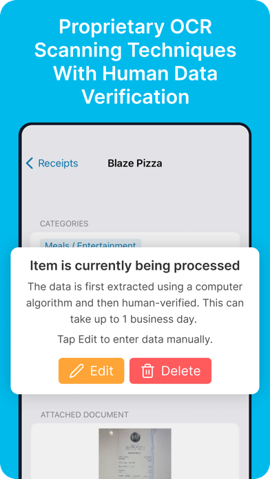 Shoeboxed Receipt Scanner App Screenshot