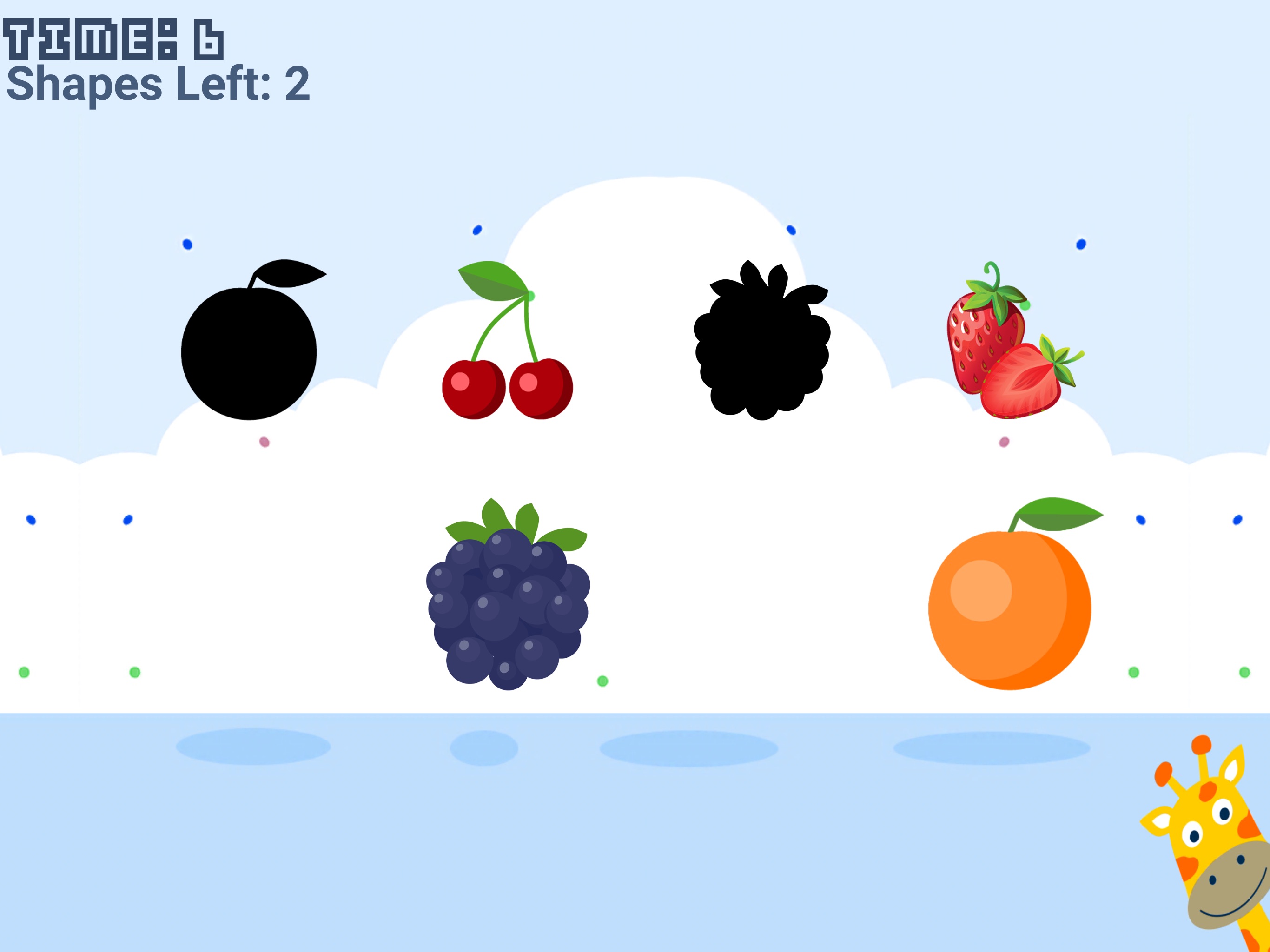 Match Fruits Shapes for Kidsのおすすめ画像3