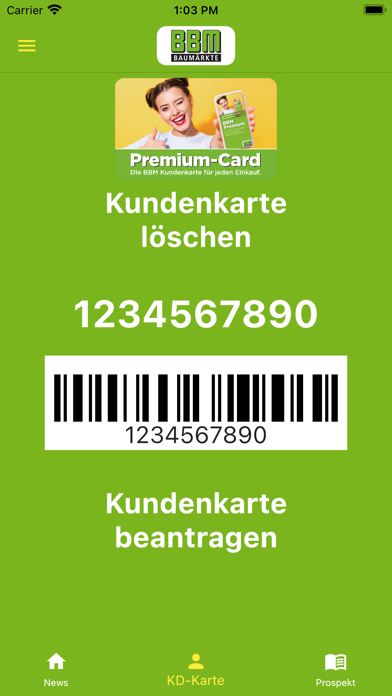 BBM Baumarkt Screenshot