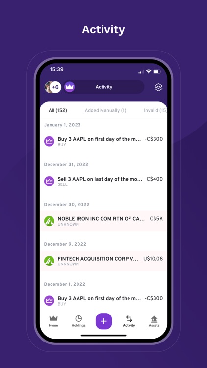 Wealthica screenshot-3