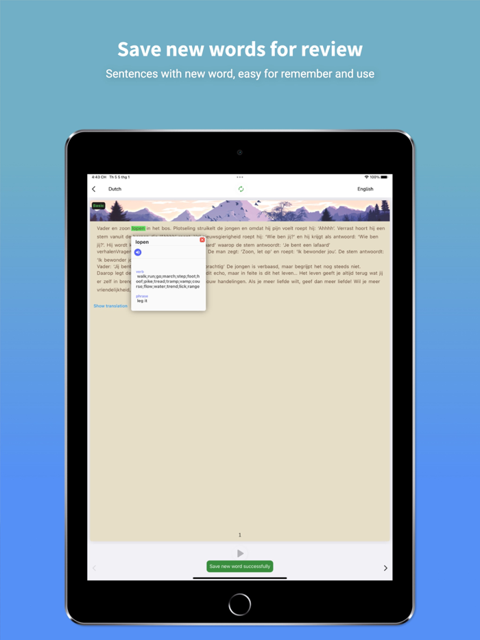 Dutch Translator and Learn 